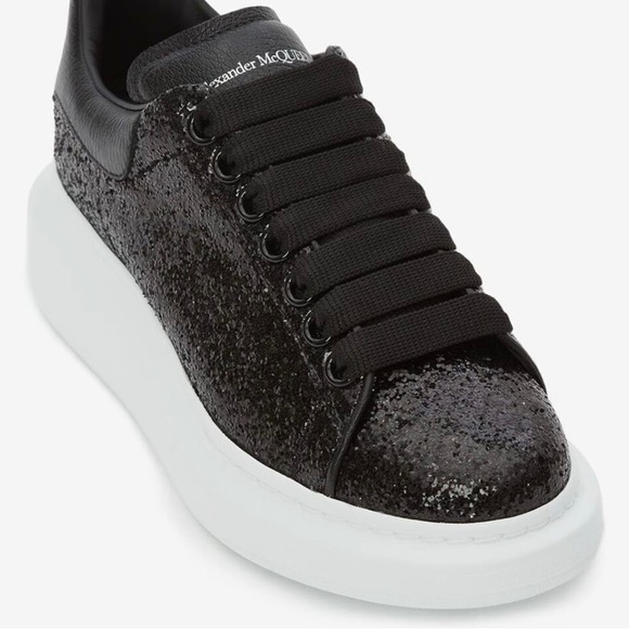 Alexander McQueen oversized embellished leather sneakers.~ 38 - Picture 5 of 9